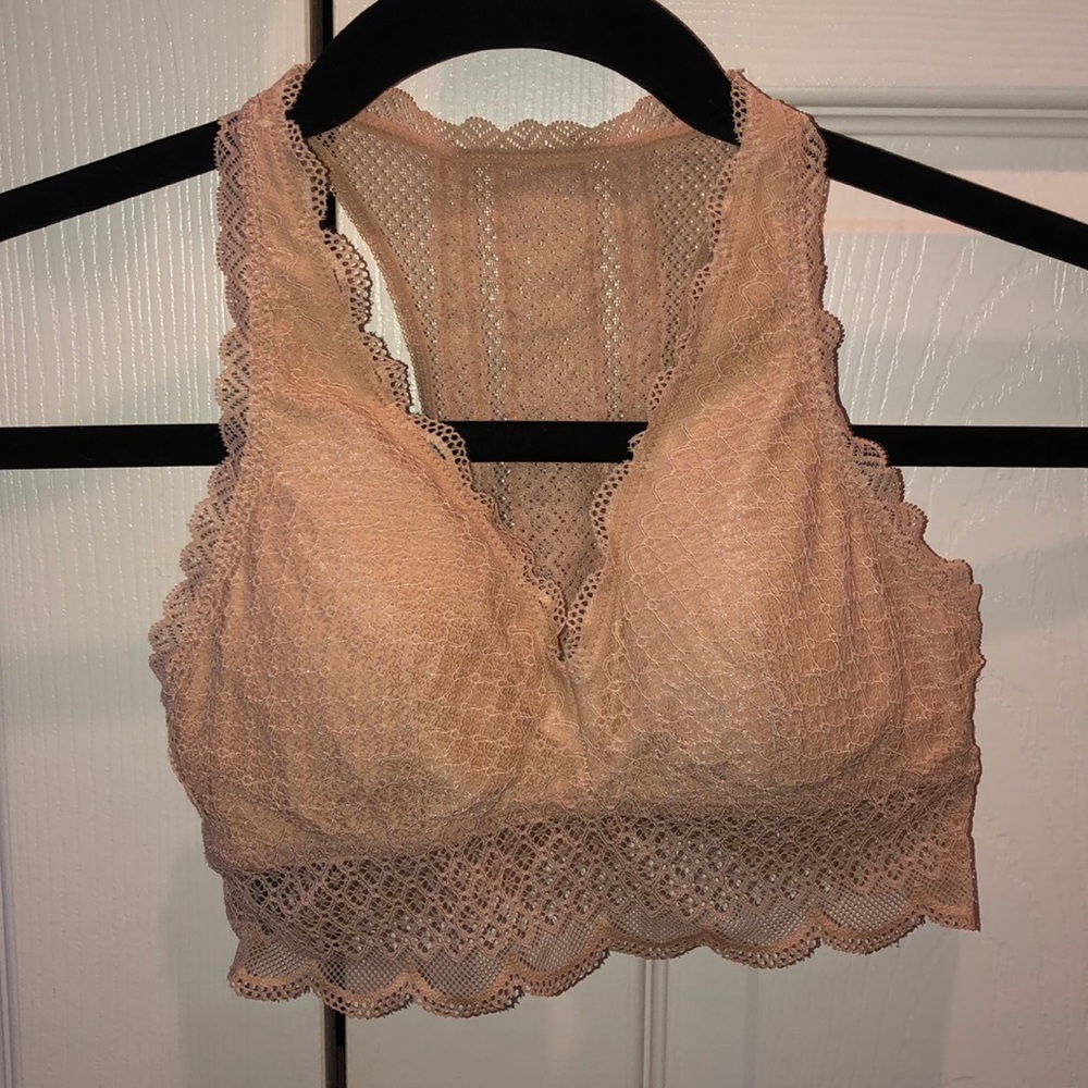 tan bralette